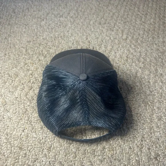 Billabong Black Trucker Hat Adjustable Mesh Back Men's Wave Logo Outdoor Beach - Picture 3 of 4